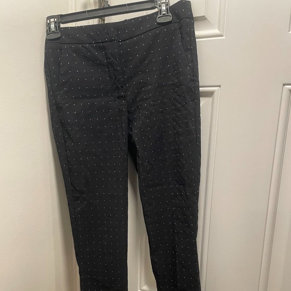 NWT Zara Dotted Pants, Skinny Size S